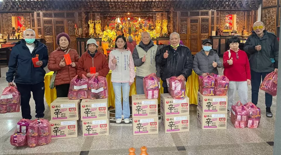 【媒體報導】歲末傳愛、寒冬送暖 桃園市德修宮慈善文教基金會　捐贈82萬2千元關懷274戶弱勢家庭