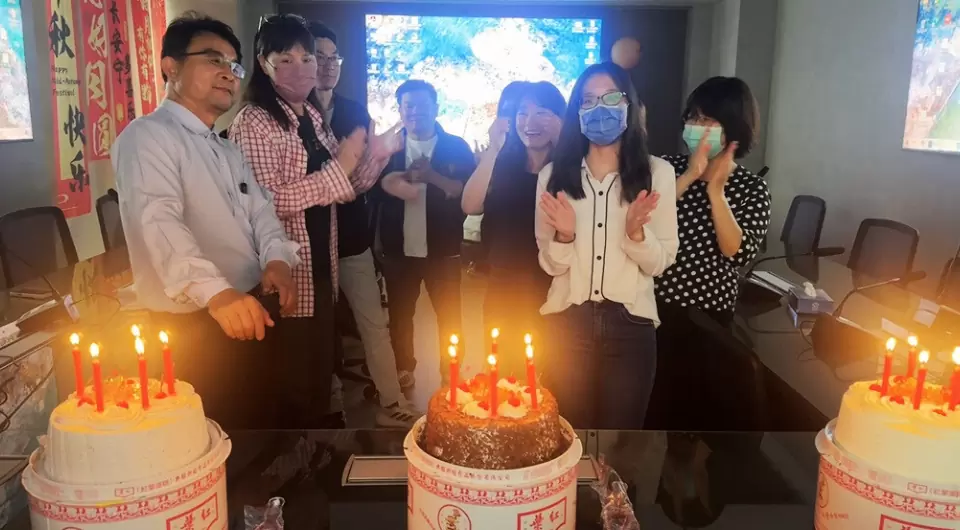 春虹建設為1-4月壽星暖心慶生 一起為春虹家人送上最真摯的祝福